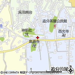 富山県富山市追分茶屋392周辺の地図