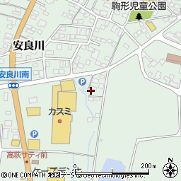 茨城県高萩市安良川152周辺の地図