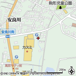 茨城県高萩市安良川154周辺の地図