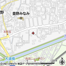 長野県長野市豊野町豊野521-3周辺の地図