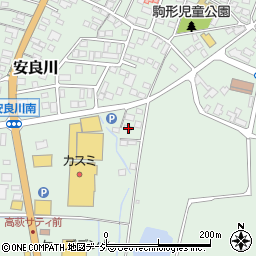 茨城県高萩市安良川145周辺の地図