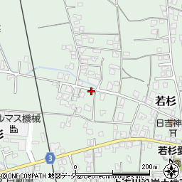 富山県中新川郡上市町若杉9-11周辺の地図