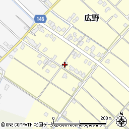富山県中新川郡上市町広野230周辺の地図