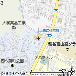 マルシン富山店周辺の地図