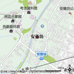 富山県富山市安養坊周辺の地図