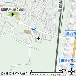 茨城県高萩市安良川298-7周辺の地図