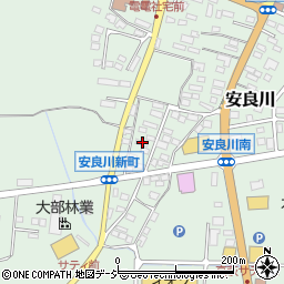 茨城県高萩市安良川750周辺の地図