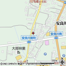 茨城県高萩市安良川751周辺の地図