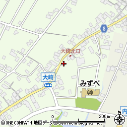 石川県かほく市大崎東45周辺の地図