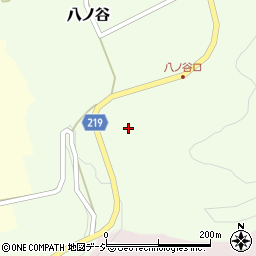 石川県河北郡津幡町八ノ谷ル199周辺の地図