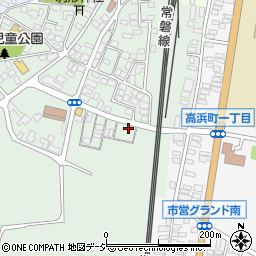 茨城県高萩市安良川298-25周辺の地図