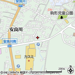 茨城県高萩市安良川129-13周辺の地図