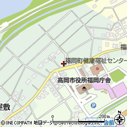 富山県高岡市福岡町荒屋敷92周辺の地図