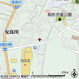 茨城県高萩市安良川129-8周辺の地図