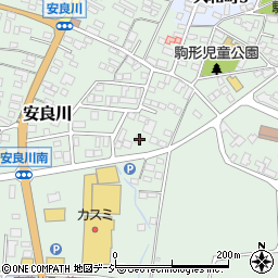 茨城県高萩市安良川129-6周辺の地図