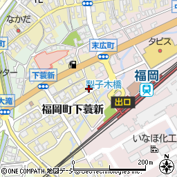 福岡駅前周辺の地図
