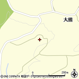 石川県津幡町（河北郡）大熊（ル）周辺の地図