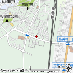茨城県高萩市安良川269-54周辺の地図