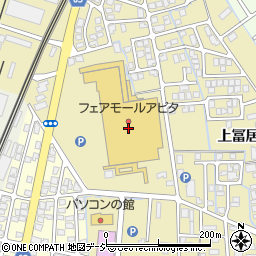 アピタ富山東店周辺の地図