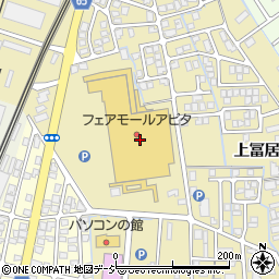 ワッツ富山東　アピタ店周辺の地図