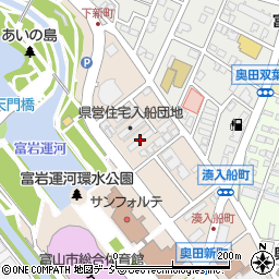県営住宅入船団地３号棟周辺の地図