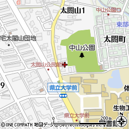繁寿司周辺の地図