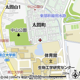 富山県射水市太閤町52周辺の地図