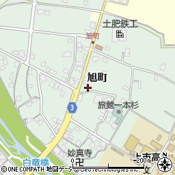 富山県中新川郡上市町旭町1189周辺の地図