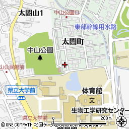 富山県射水市太閤町22周辺の地図
