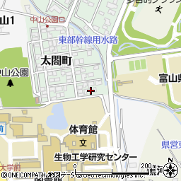 富山県射水市太閤町112周辺の地図