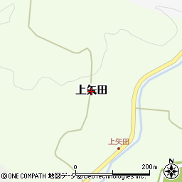 石川県津幡町（河北郡）上矢田周辺の地図