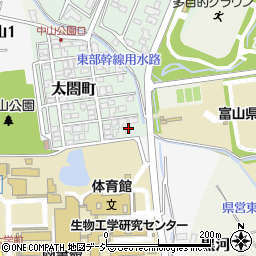 富山県射水市太閤町113周辺の地図