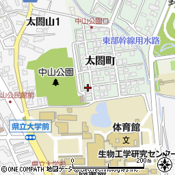 富山県射水市太閤町21周辺の地図
