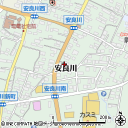 茨城県高萩市安良川97周辺の地図