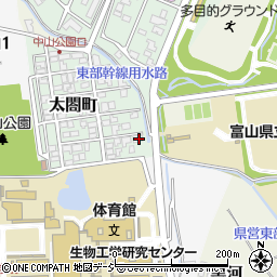 富山県射水市太閤町119周辺の地図