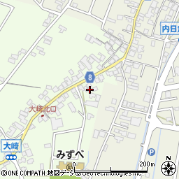 石川県かほく市大崎東9周辺の地図
