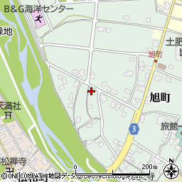 富山県中新川郡上市町旭町28周辺の地図