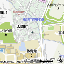 富山県射水市太閤町94周辺の地図
