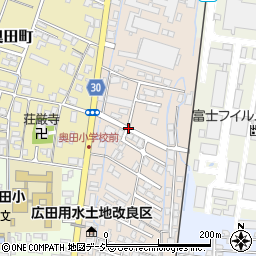 富山県富山市久方町周辺の地図