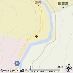 富山県小矢部市名ケ滝9周辺の地図