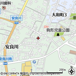 茨城県高萩市安良川111-2周辺の地図