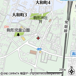 茨城県高萩市安良川269-38周辺の地図