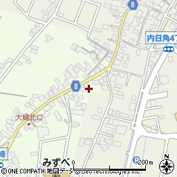 石川県かほく市大崎ヌ周辺の地図