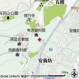 富山市陶芸館周辺の地図
