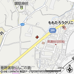 セブンイレブン長野豊野石店周辺の地図