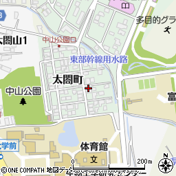 富山県射水市太閤町91周辺の地図