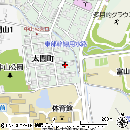 富山県射水市太閤町109周辺の地図