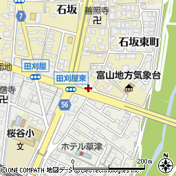富山県富山市田刈屋206-5周辺の地図