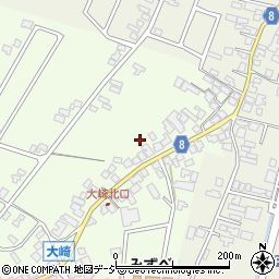 石川県かほく市大崎ル周辺の地図
