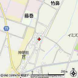 富山県射水市竹鼻周辺の地図